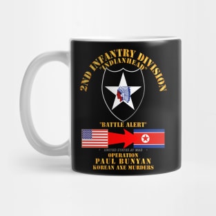 Operation Paul Bunyan 2nd Infantry Division korea Mug